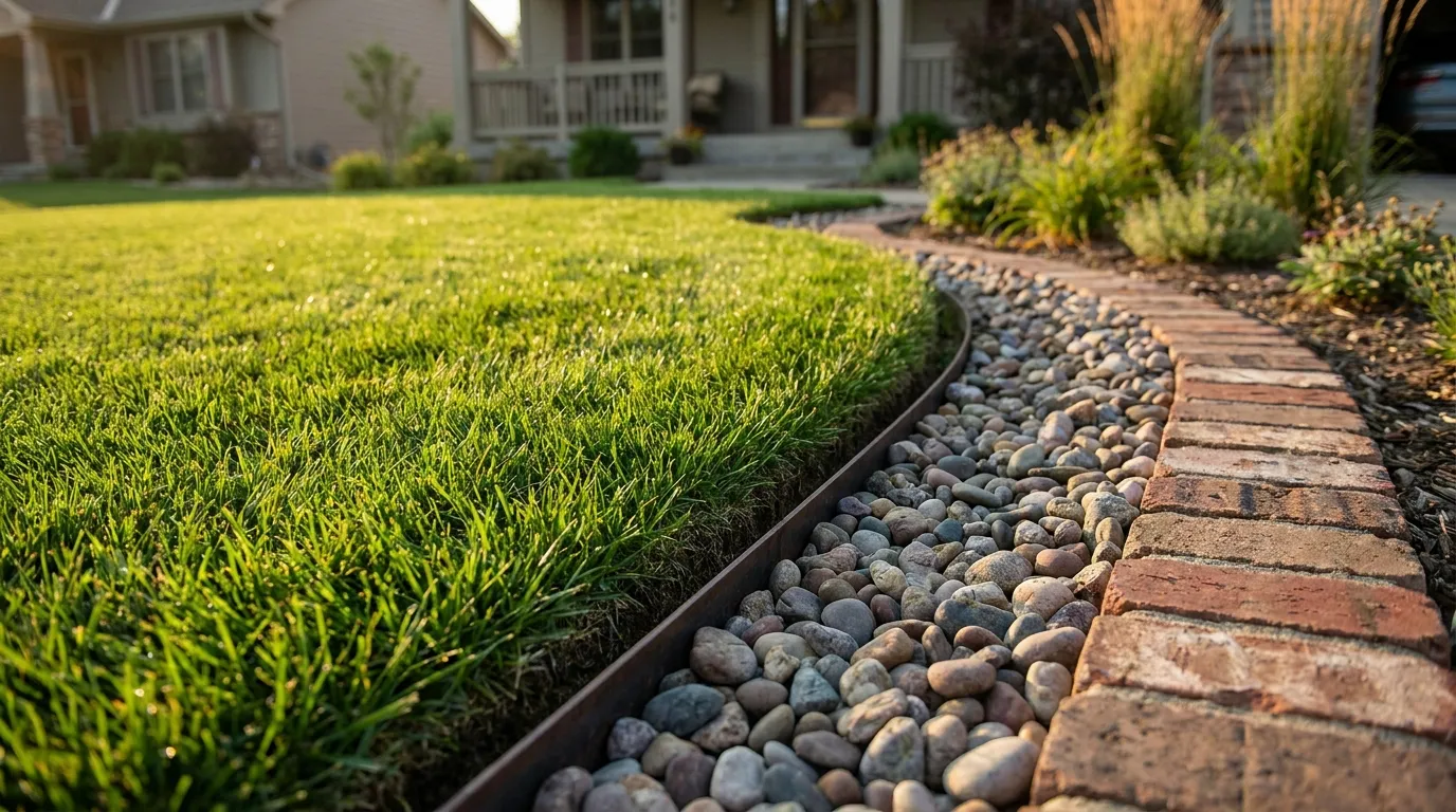 15 Cheap Lawn Edging Ideas That Look Expensive (Under $50)