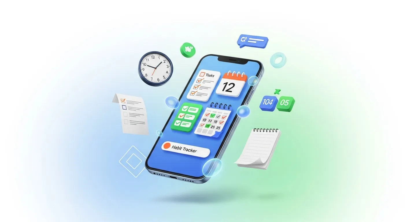 Eye-catching thumbnail for best apps to organize daily life