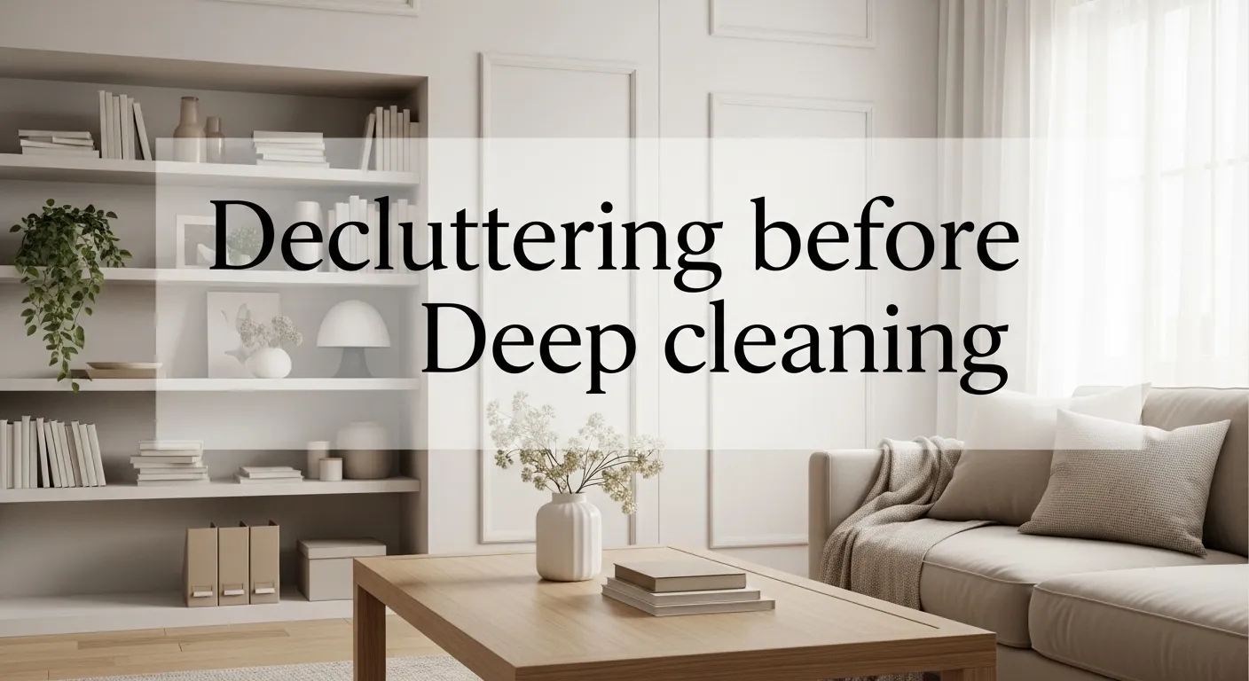 Neat home interior with decluttered surfaces