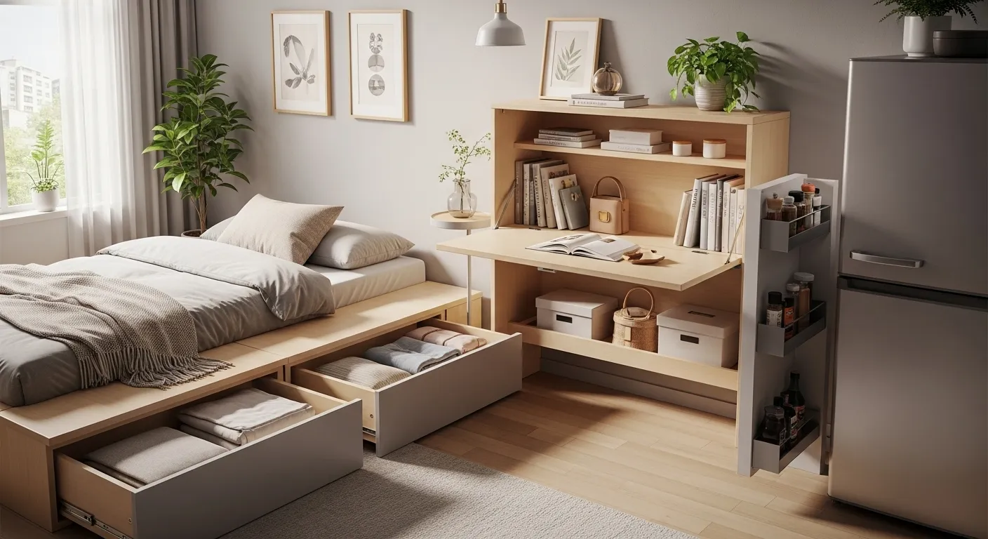 Thumbnail of hidden storage ideas for small homes
