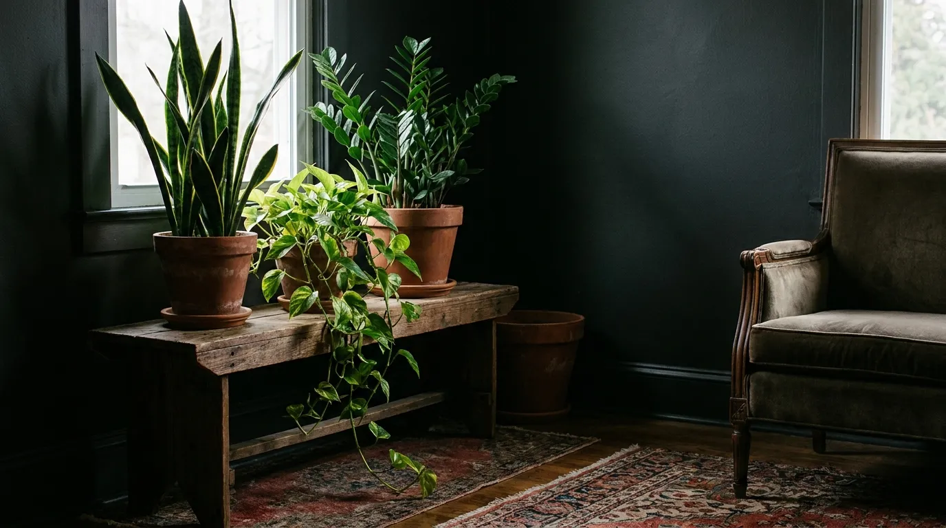 25 Low-Light Indoor Plants That Actually Thrive in Dark Spaces