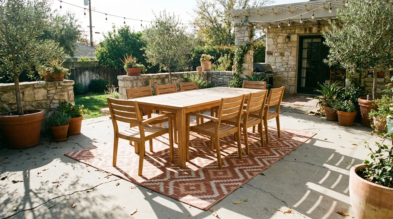 Outdoor Rugs for Patios: Best Materials, Sizes & Buying Tips