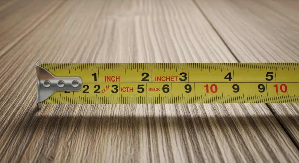 Tape measure for home projects