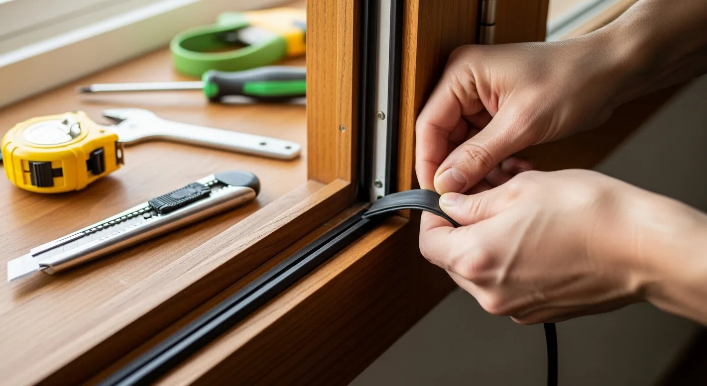 DIY door weather stripping replacement thumbnail image.
